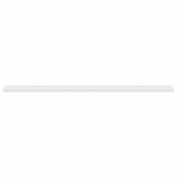 Wandregale, 4er Set, Weiß, 115 cm