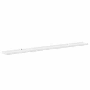 Wandregale, 4er Set, Weiß, 115 cm