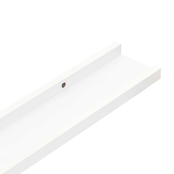 Wandregale, 4er Set, Weiß, 115 cm