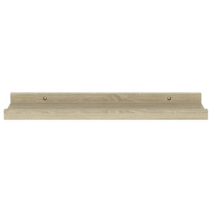 Wandregale Sonoma-Eiche, 40cm, 2er Set