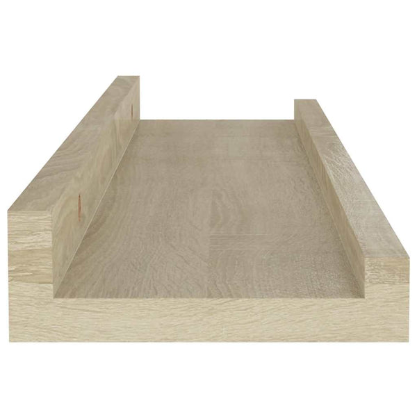 Wandregale Sonoma-Eiche, 40cm, 2er Set