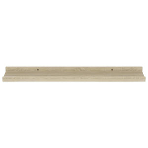 Wandregale 2er Set Sonoma Eiche 60cm