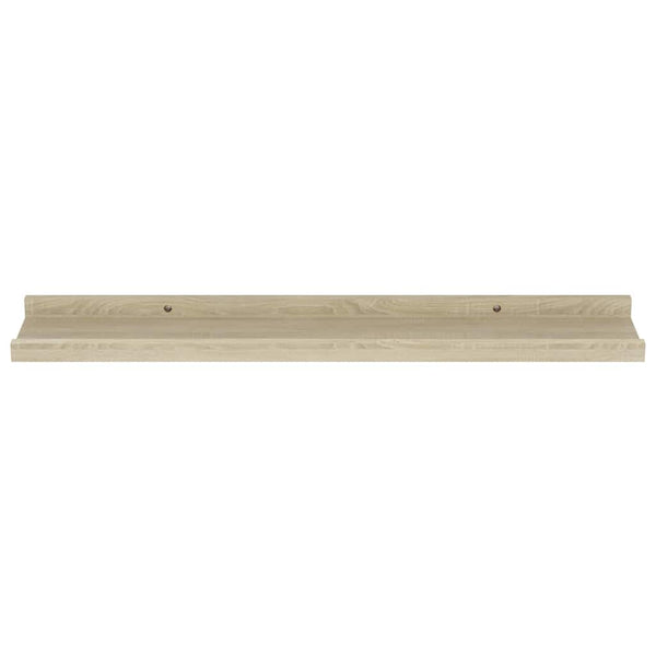 Wandregale 2er Set Sonoma Eiche 60cm