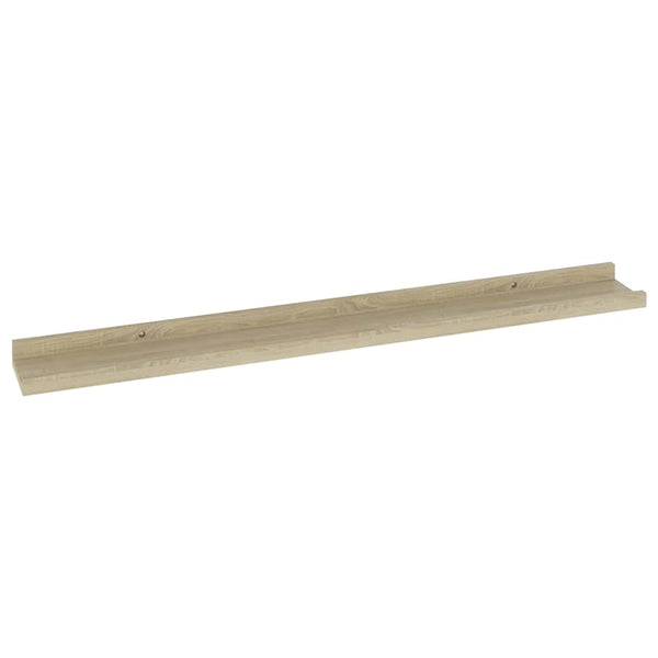 Wandregale 2er Set Sonoma Eiche 80cm