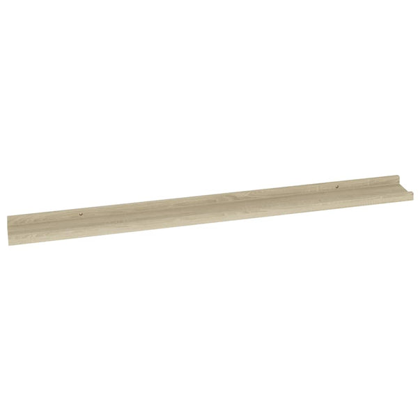 Wandregale 2er Set Sonoma-Eiche 100 cm