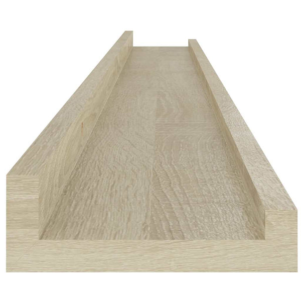 Wandregale 2er Set Sonoma-Eiche 100 cm
