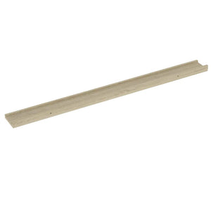 Wandregale 2er Set Sonoma-Eiche 100 cm
