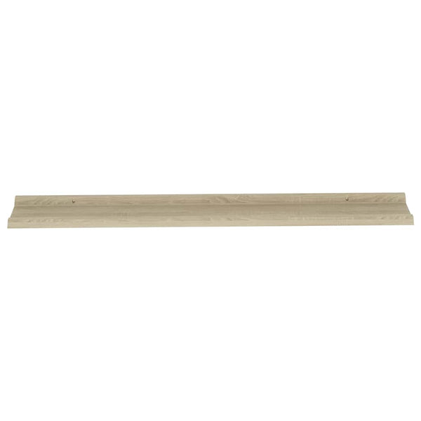 Wandregale Sonoma-Eiche, 2er Set