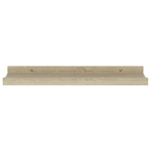 Wandregale Sonoma-Eiche, 4er-Set, 40 cm