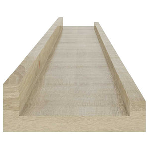 Wandregale 4er Set Sonoma Eiche 80 cm