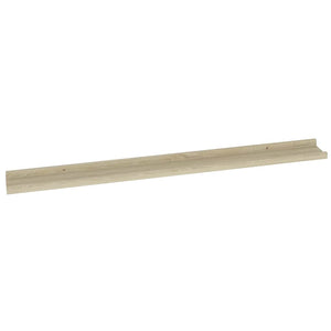 Wandregale Sonoma-Eiche, 4er Set, 100 cm