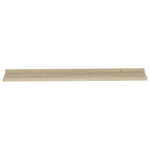 Wandregale Sonoma-Eiche, 4er Set, 100 cm