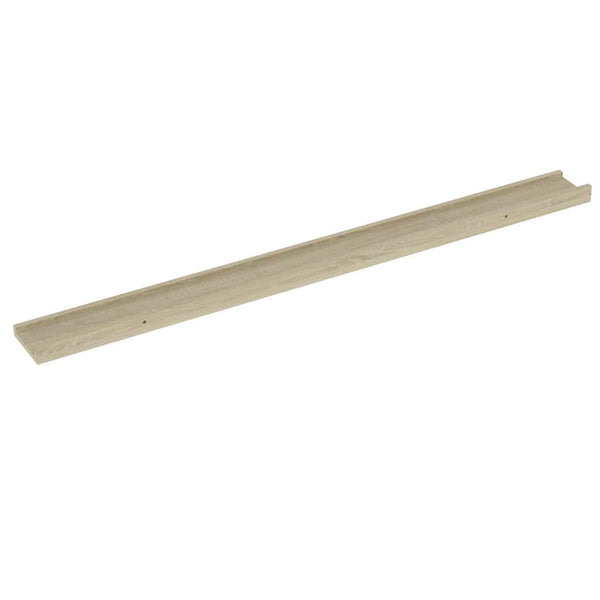 Wandregale Sonoma-Eiche, 4er Set, 100 cm