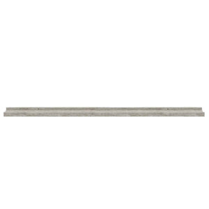vidaXL Étagères murales 2 pcs. Gris béton 100x9x3 cm