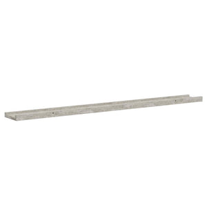 vidaXL Étagères murales 2 pcs. Gris béton 100x9x3 cm