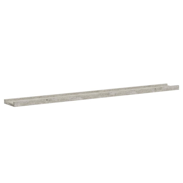 vidaXL Étagères murales 2 pcs. Gris béton 100x9x3 cm