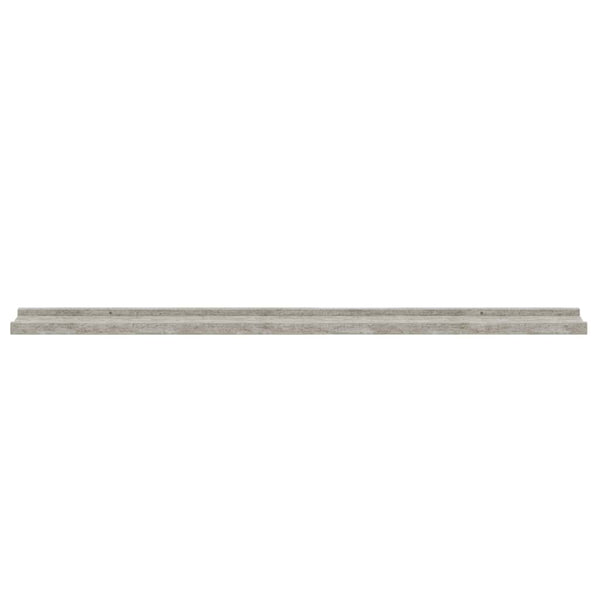 Wandregale Betongrau, 4er-Set