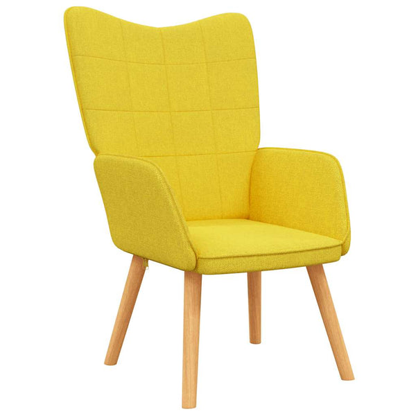Senfgelber Relaxsessel Stoff