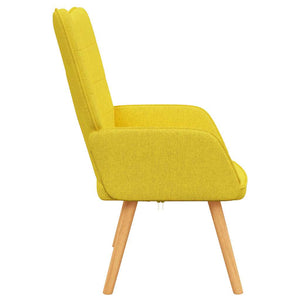 Senfgelber Relaxsessel Stoff