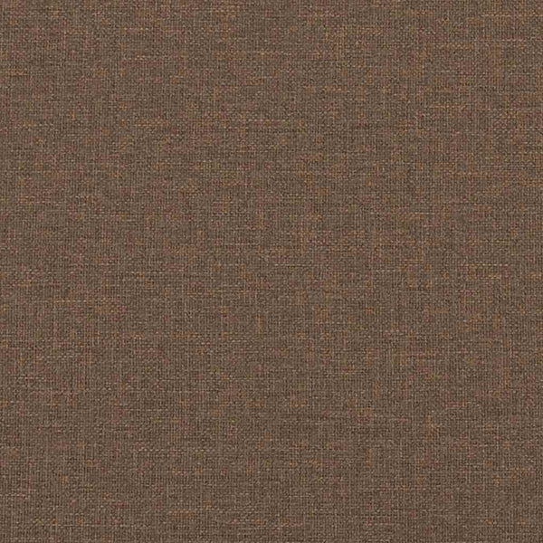 vidaXL Fauteuil à bascule marron Tissu