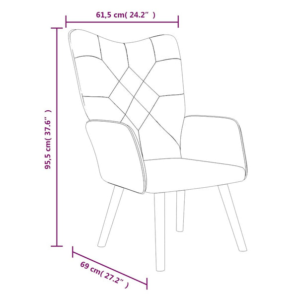 Patchwork Relaxsessel Stoff