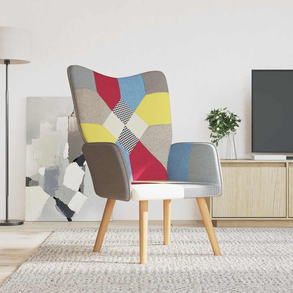 Patchwork Relaxsessel Stoff