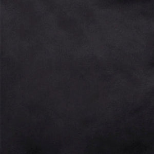 Hundebett Schwarz 79x70x19 cm Plüsch und Kunstleder