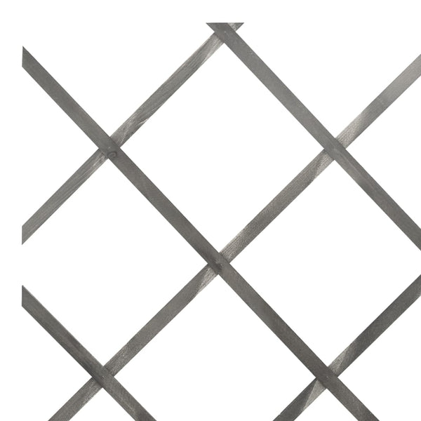 vidaXL Clôtures de jardin 5 pcs Gris Bois de sapin massif 180x30 cm