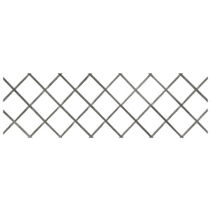 Rankzäune 5 Stk. Grau Massivholz Tanne 180x60 cm