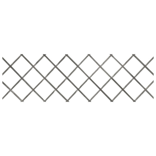 Rankzäune 5 Stk. Grau Massivholz Tanne 180x60 cm