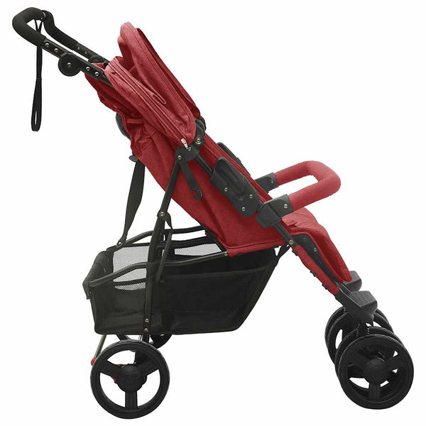 Zwillingswagen Rot Stahl