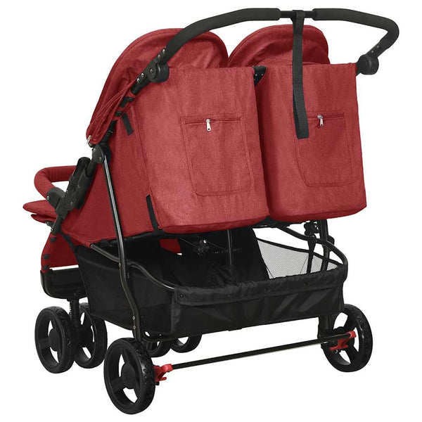 Zwillingswagen Rot Stahl