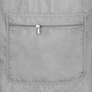 vidaXL Poussette gris clair acier