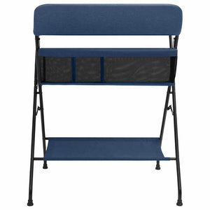 Marineblauer Wickeltisch aus Eisen