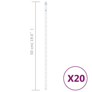 LED Meteor Lichter Warmweiß 50cm