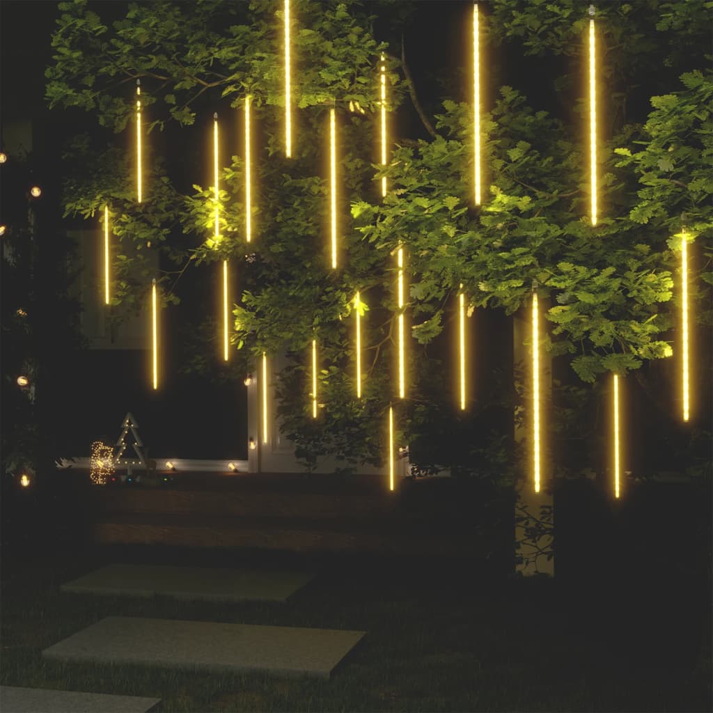 LED Meteor Lichter Warmweiß 50cm