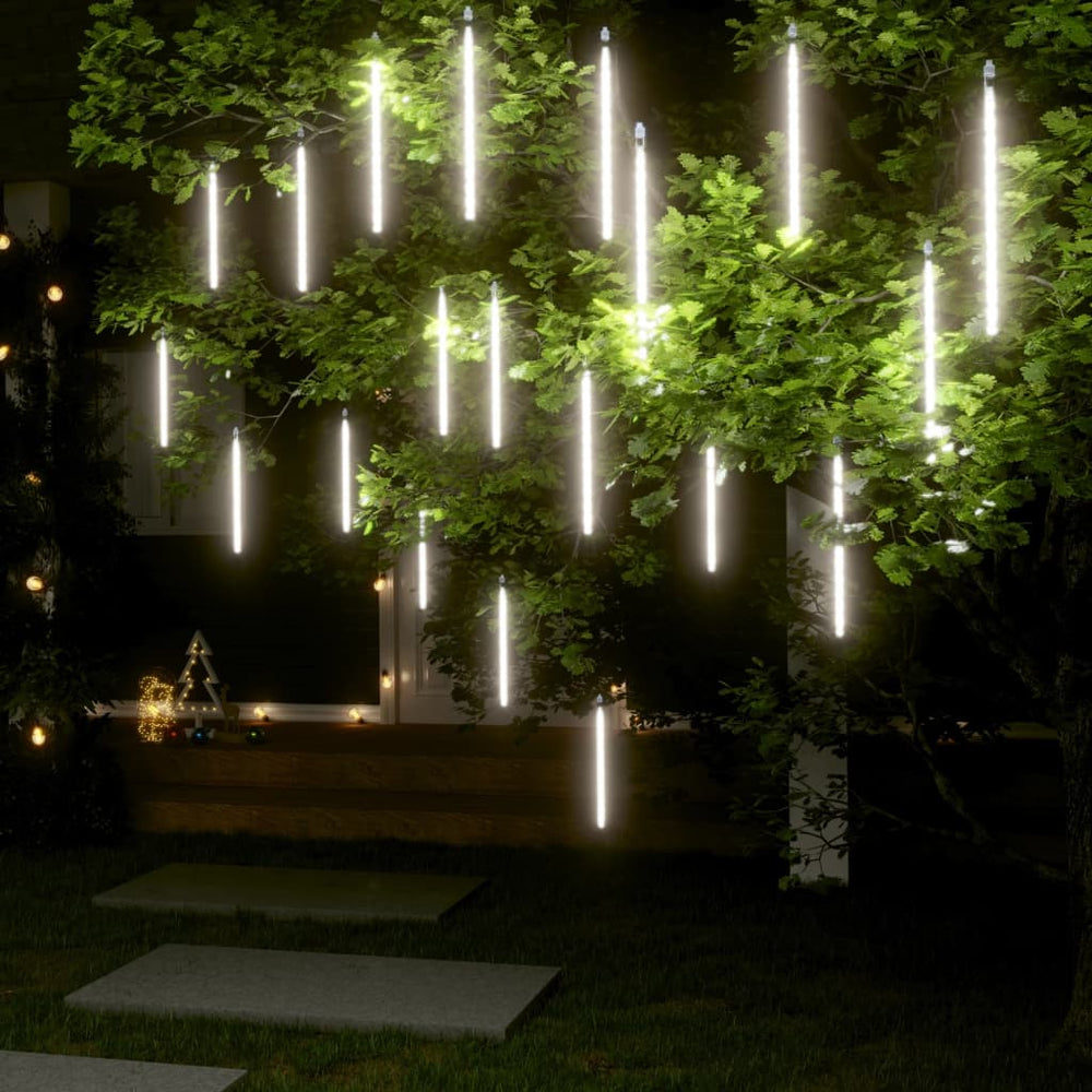 LED Meteor Lichter Kaltweiß 30 cm