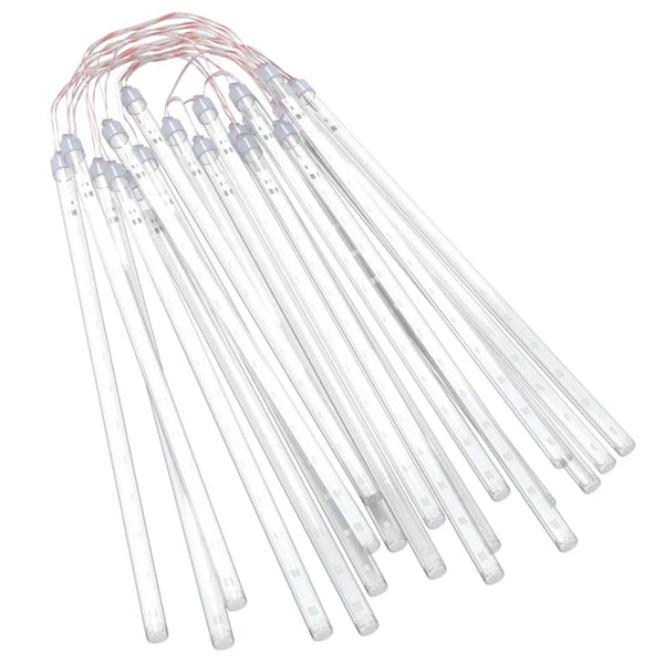 LED Meteor Lichter Blau 30cm 20er Set