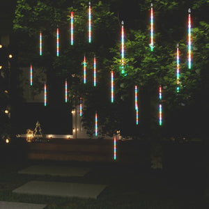LED Meteor Lichter Mehrfarbig 30cm, 20er Set
