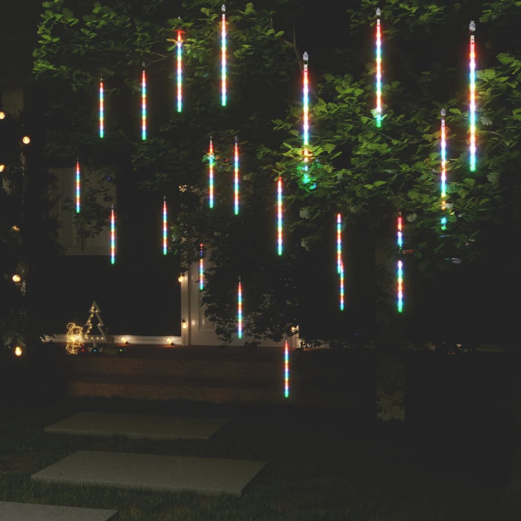 LED Meteor Lichter Mehrfarbig 30cm, 20er Set