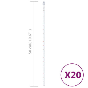LED Meteor Lichter Mehrfarbig 20 Stk.