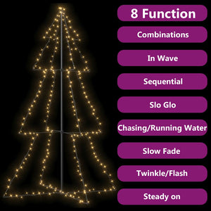 LED Kegel Weihnachtsbaum 180 cm