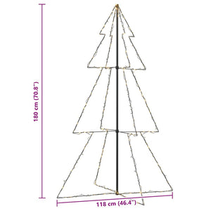 LED Kegel Weihnachtsbaum 180 cm