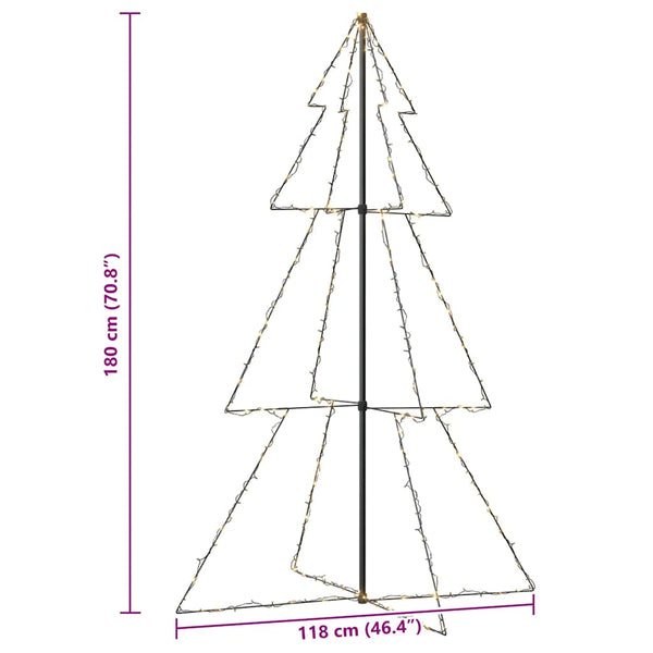 LED Kegel Weihnachtsbaum 180 cm
