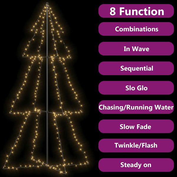 LED Weihnachtsbaum Kegel 220cm