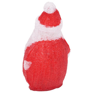 LED Weihnachtsmann Figur Acryl 28cm