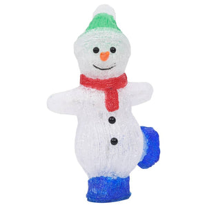 LED Schneemann Figur 30cm für Innen & Außen
