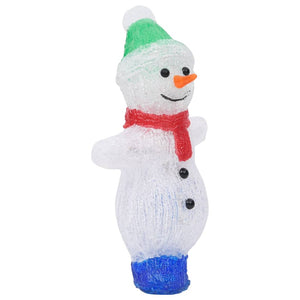 LED Schneemann Figur 30cm für Innen & Außen