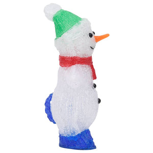 LED Schneemann Figur 30cm für Innen & Außen