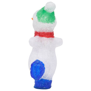 LED Schneemann Figur 30cm für Innen & Außen